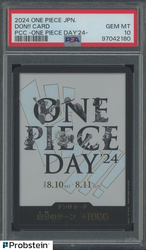 Auction Prices Realized Tcg Cards 2024 ONE PIECE JAPANESE