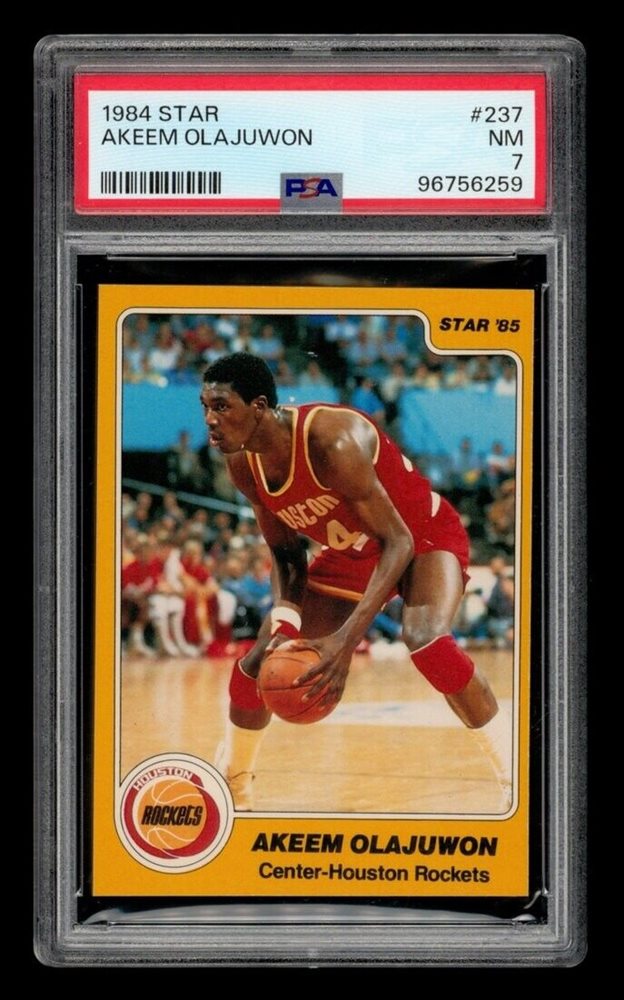 Auction Prices Realized Basketball Cards 1984 STAR Akeem