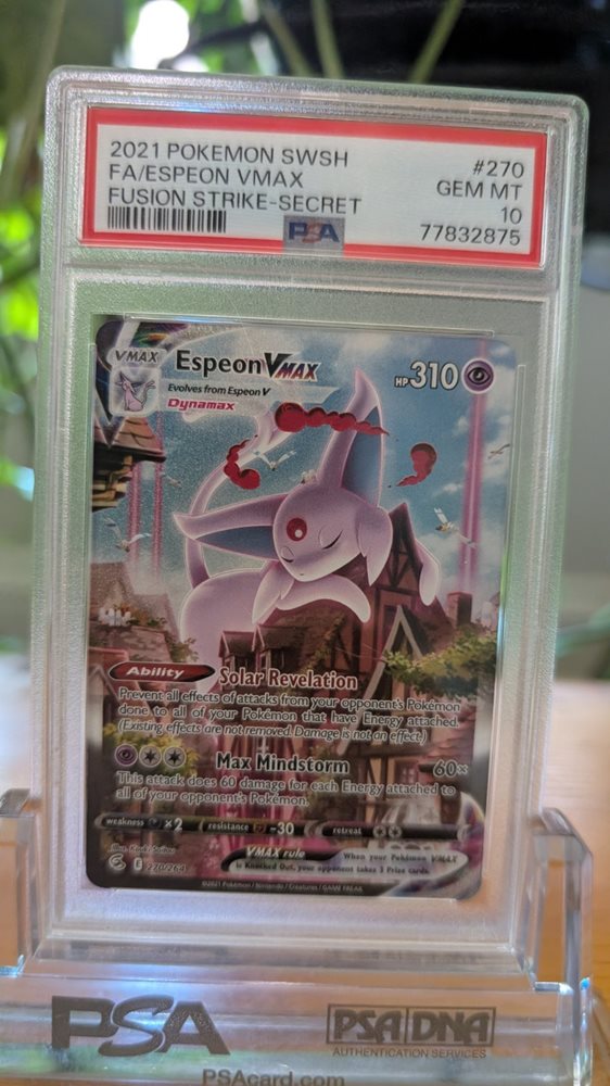 エーフィvmax sa psa9 Auction Prices Realized Tcg Cards 2021 POKEMON SWORD