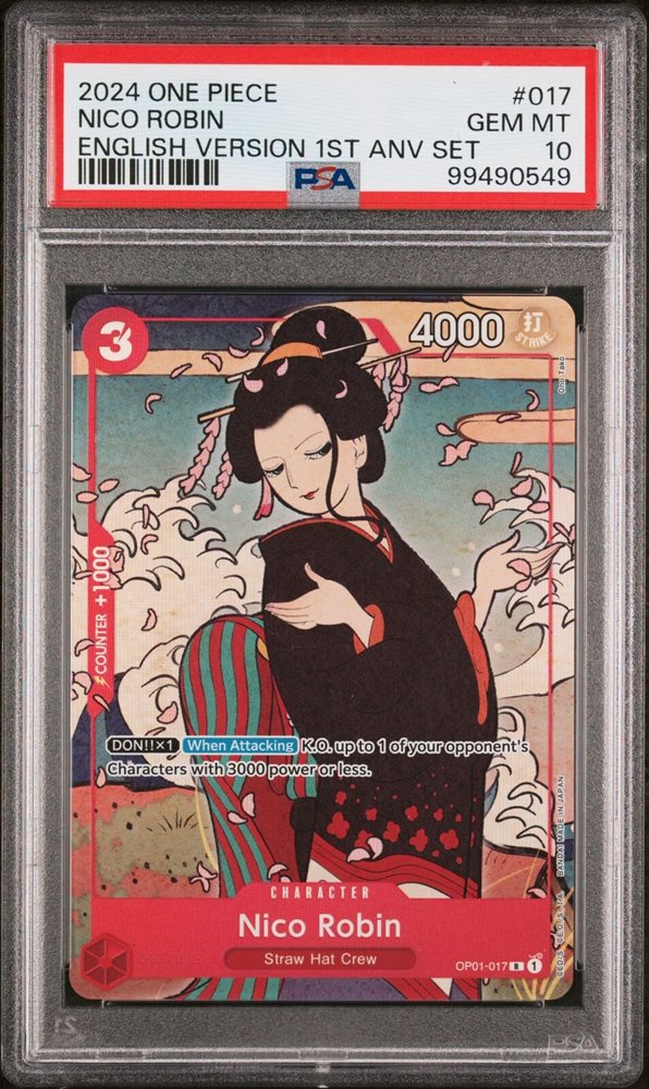 Auction Prices Realized Tcg Cards 2024 ONE PIECE ENGLISH VERSION