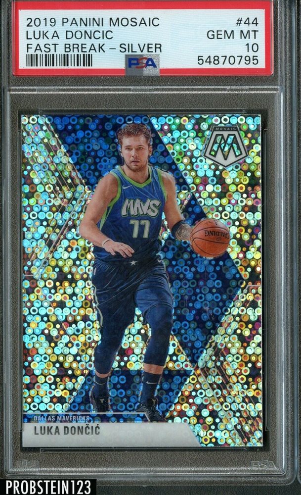 Panini mosaic 元年 Luka doncic psa10 鑑定済 2019 Panini Mosaic Dallas Mavericks Luka Doncic #44 PSA 10