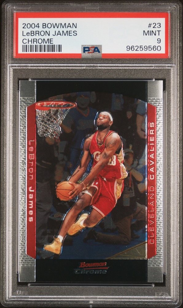 2004-05 Bowman Draft Picks & Prospects - LeBron James #23