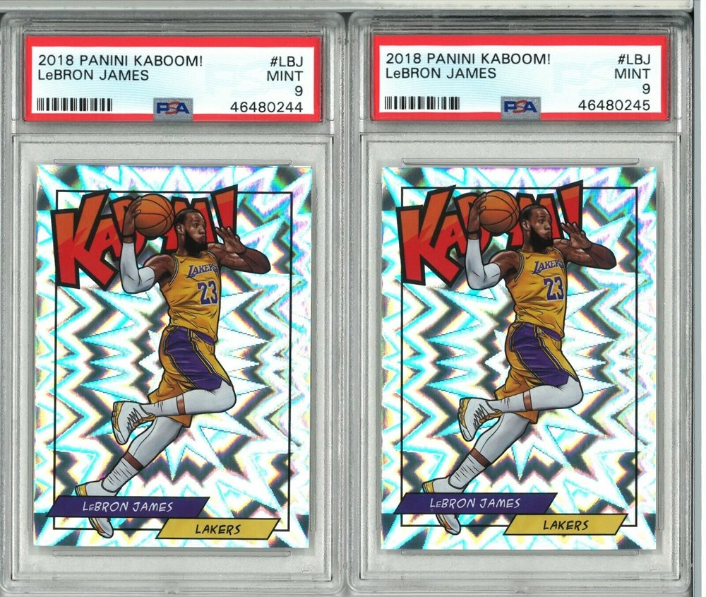 Auction Prices Realized Multi Sport Cards 2018 Panini Kaboom! LeBron James