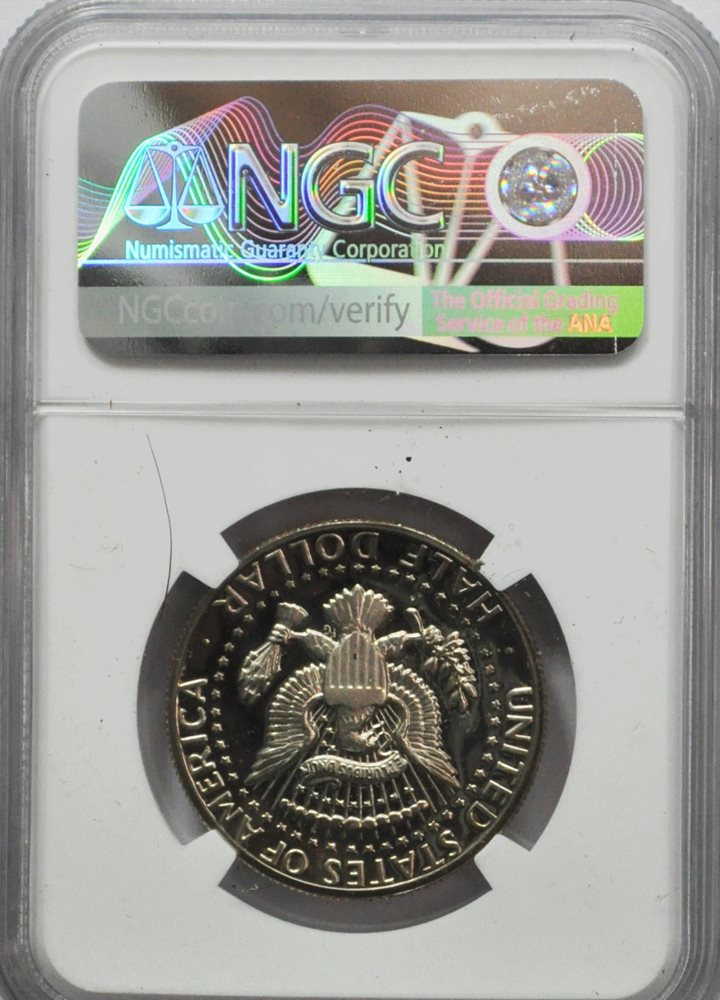Presidential Label 1973-S PCGS PR69DCAM Kennedy Half Dollar