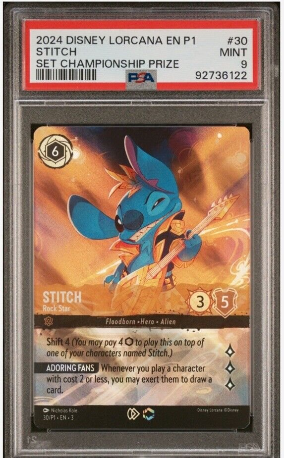 eBay Auction Item 226179043971 Tcg Cards 2024 Disney Lorcana En P1