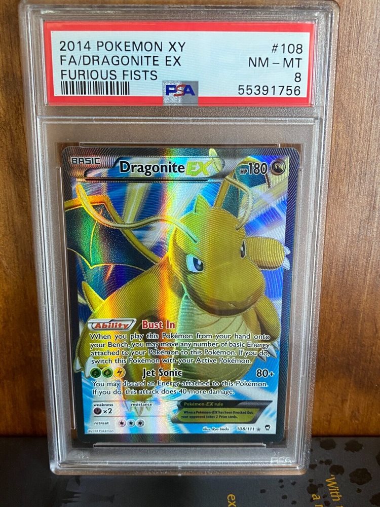 pokemon card dragonite ex full art - Dragonite-EX (106/108) - XY Evolutions prevent all damage done to this Pokemon by attacks ACE 9 - Dragonite EX