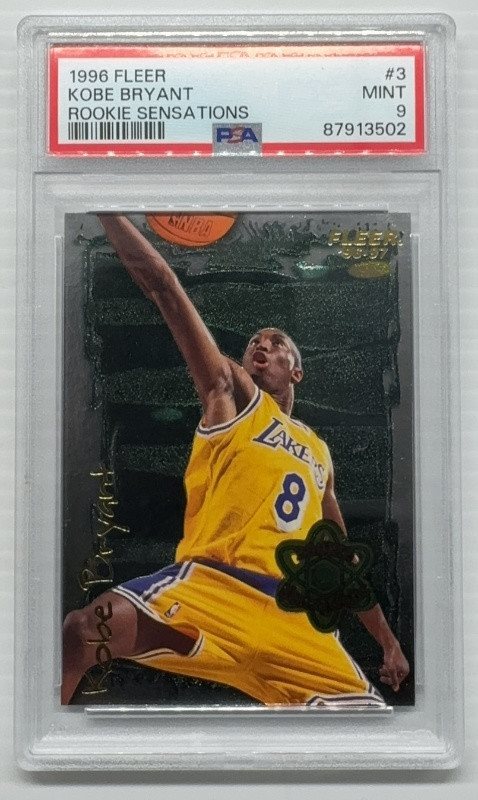 その他 Kobe Rookie Sensations Fleer 96-97 KOBE BRYANT 1996 Fleer Rookie Sensations SP Rookie Card RC
