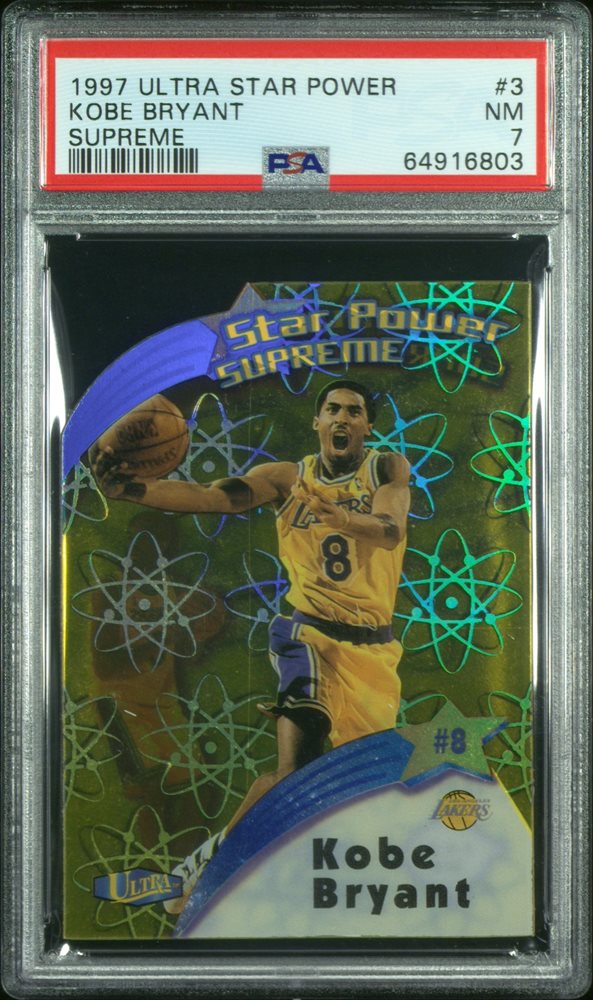 その他 1997-98 Fleer Ultra Star Power Kobe 1997-98 Fleer Ultra Star Power Supreme #3 Kobe Bryant – PSA