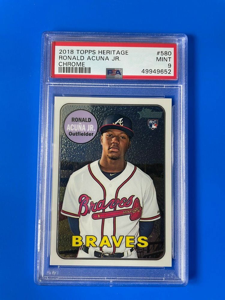 Auction Prices Realized Baseball Cards 2018 Topps Heritage Ronald ...
