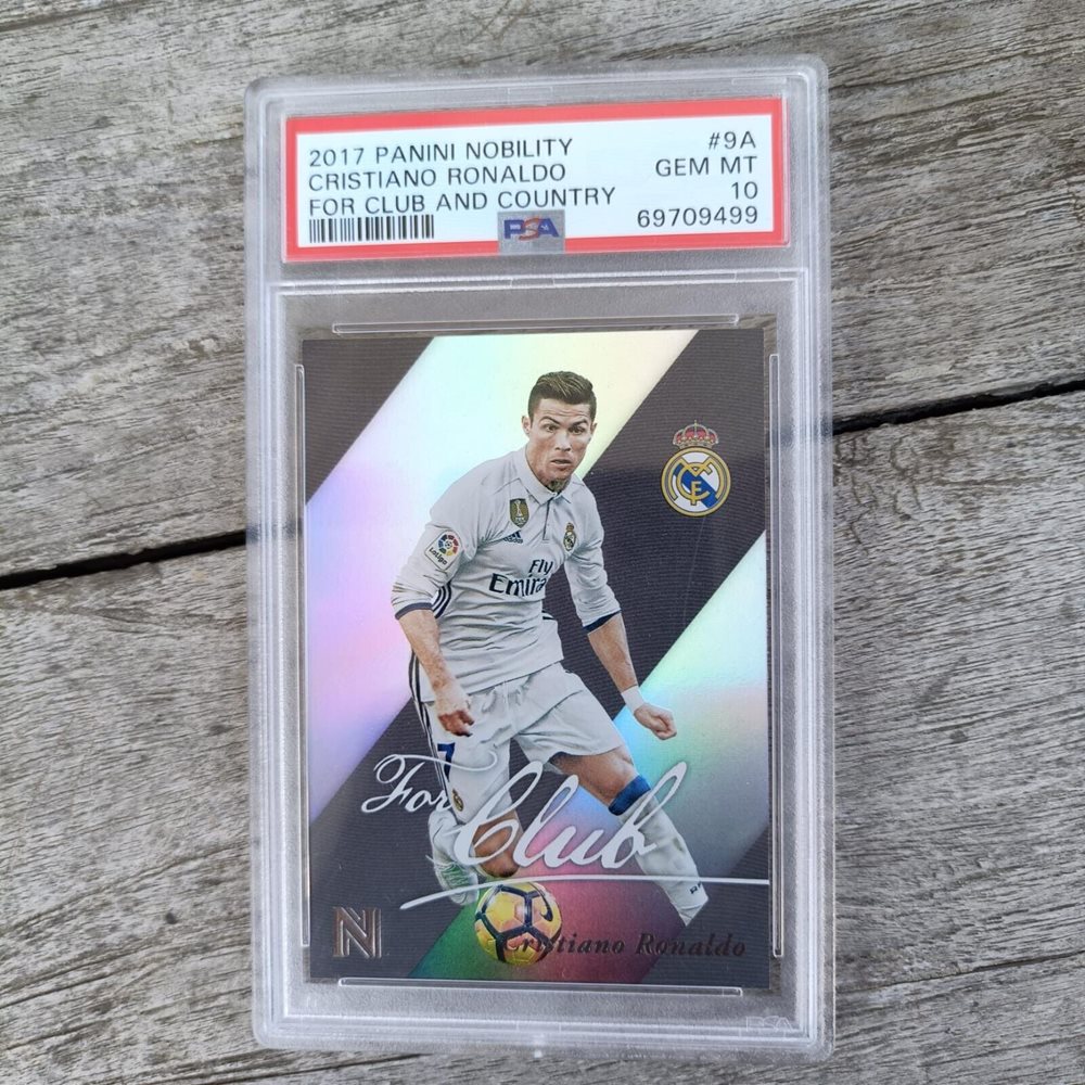 PANINI NOBILITY SOCCER ロナウド　インサート PANINI NOBILITY SOCCER ロナウド インサート（お試し開封結果