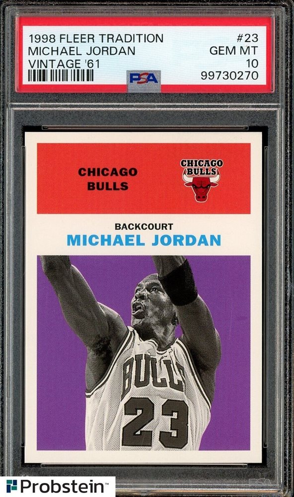 その他 jordan psa10 PSA 10 MICHAEL JORDAN 1990-91 FLEER ALL-STARS Chicago Bulls