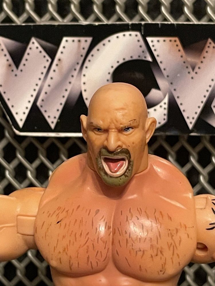 WCW Bill Goldberg Toy Biz Wrestling Figure Classic Supe