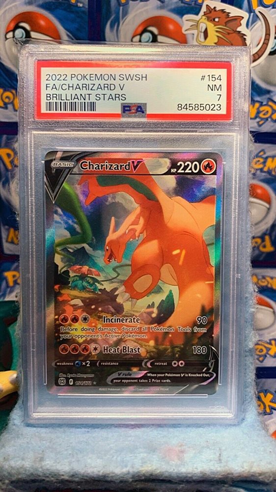charizard v pokemon card price PSA 9 Charizard VMAX Shiny Full Art (Graded Card) – Phurion main image 0