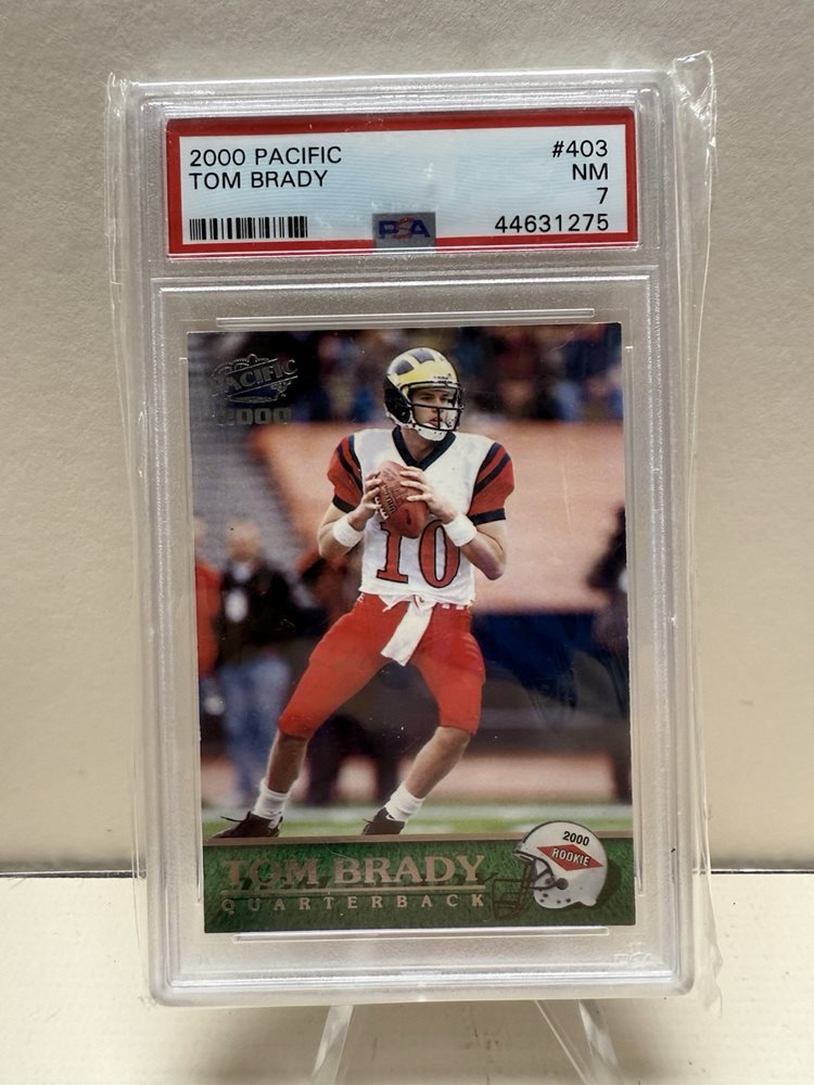 Auction Prices Realized Football Cards 2000 PACIFIC Tom Brady