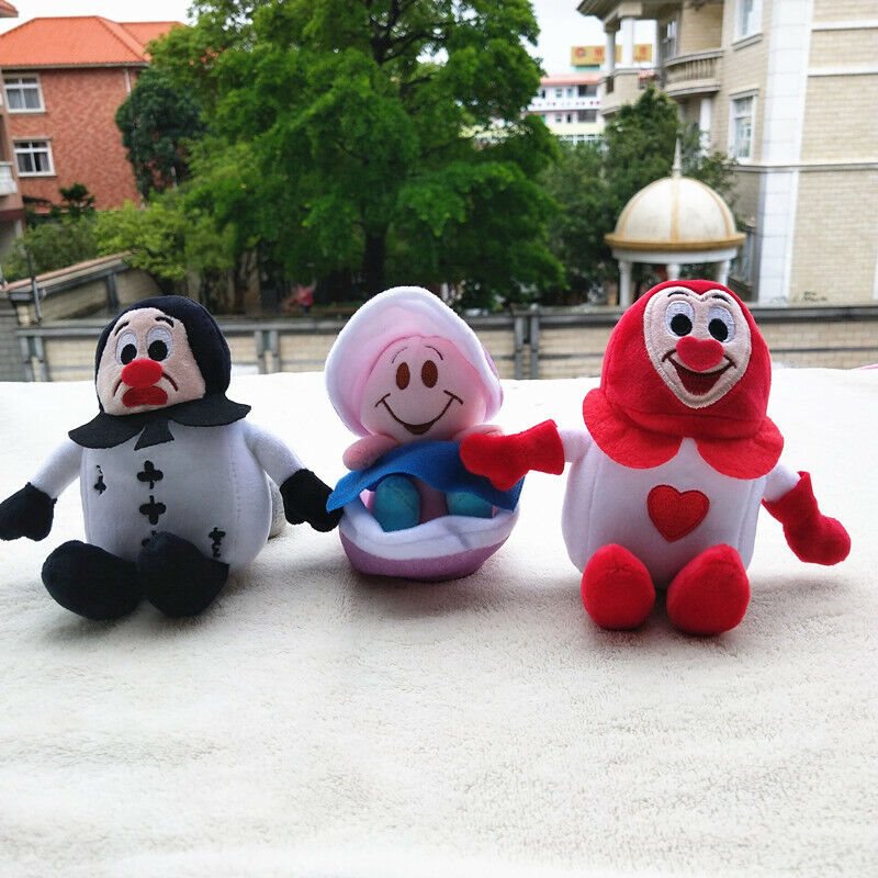 Alice in Wonderland Young Oyster Plush Stuffed Doll Red