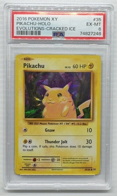 PSA10 ピカチュウ 新しい仲間たち PIKACHU 2016 2016 POKEMON EVOLUTIONS PIKACHU PSA 10 GEM MINT 35/108 | eBay