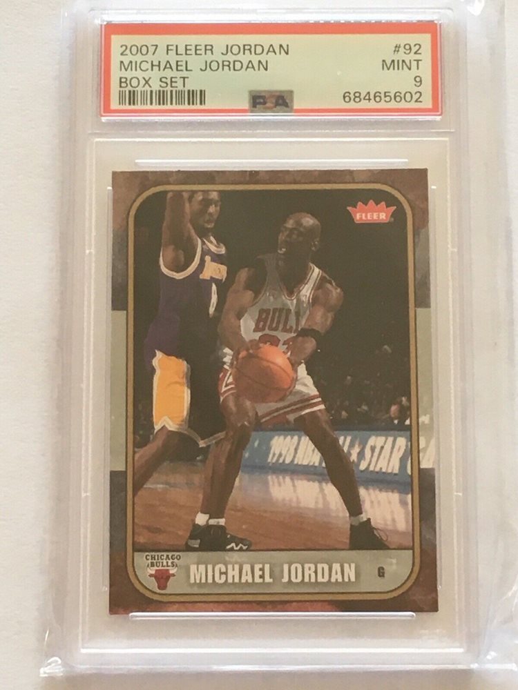 その他 Fleer Michael Jordan DOE PSA 9 1990 Fleer Michael Jordan #26 PSA 9 | eBay
