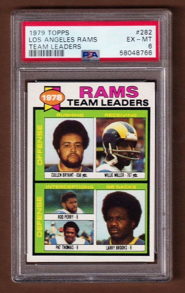 Auction Prices Realized Football Cards 1979 TOPPS Los Angeles Rams