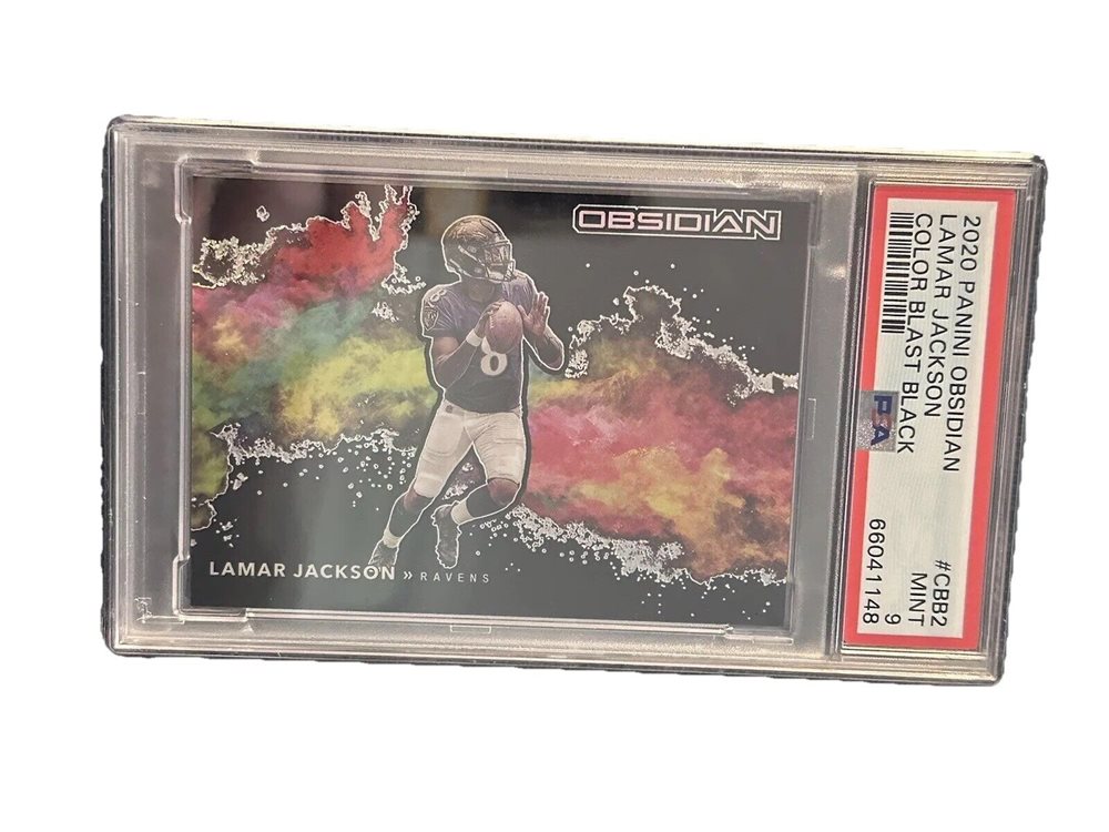 PANINI OBSIDIAN ハーランド colorblast PSA10 Robert Lewandowski 2020 Obsidian #2 Black Color Blast /(SSP