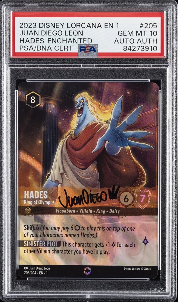 Auction Prices Realized Tcg Cards 2023 DISNEY LORCANA EN 1