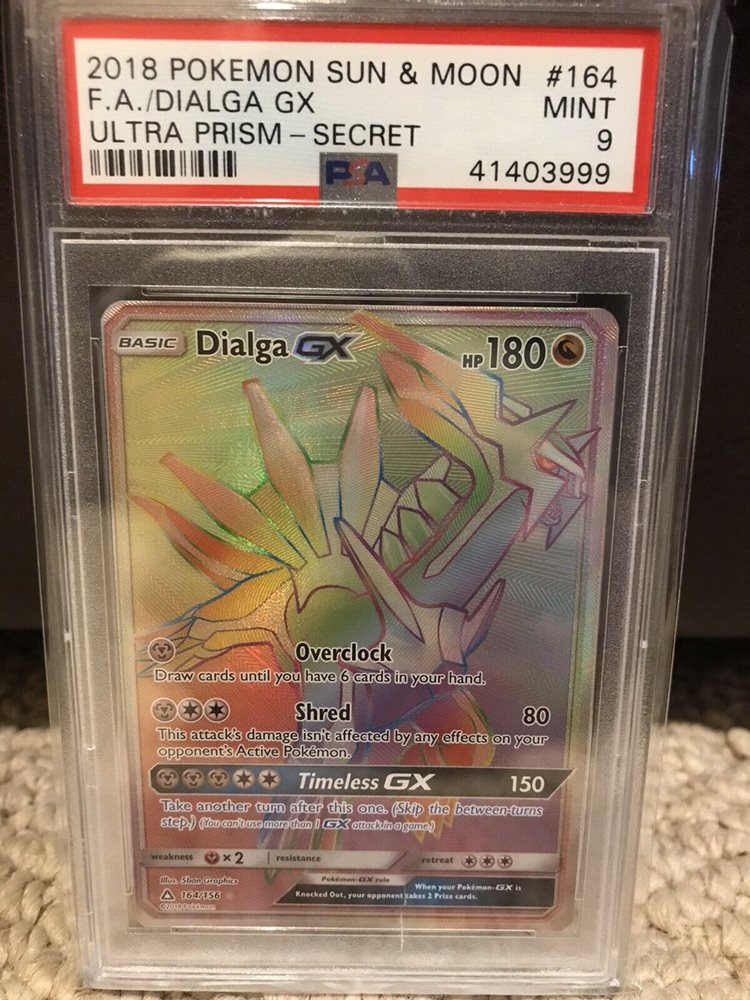 pokemon sun and moon ultra prism rare cards Pokemon Sun & Moon Ultra Prism - Peeking Red Card - 169/156 main image 0