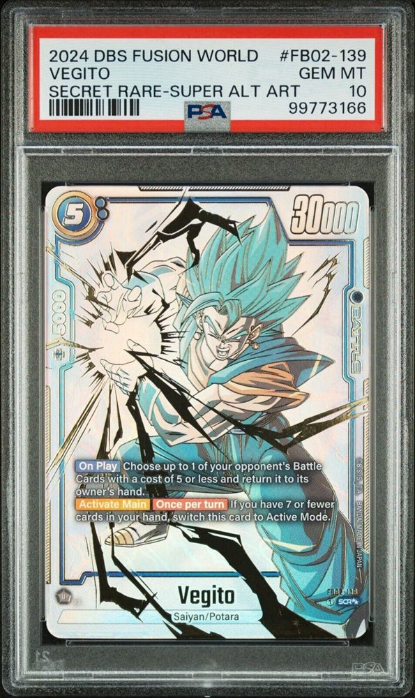 PSA10】 DBS FSN WORLD JP ベジット #FB02-139