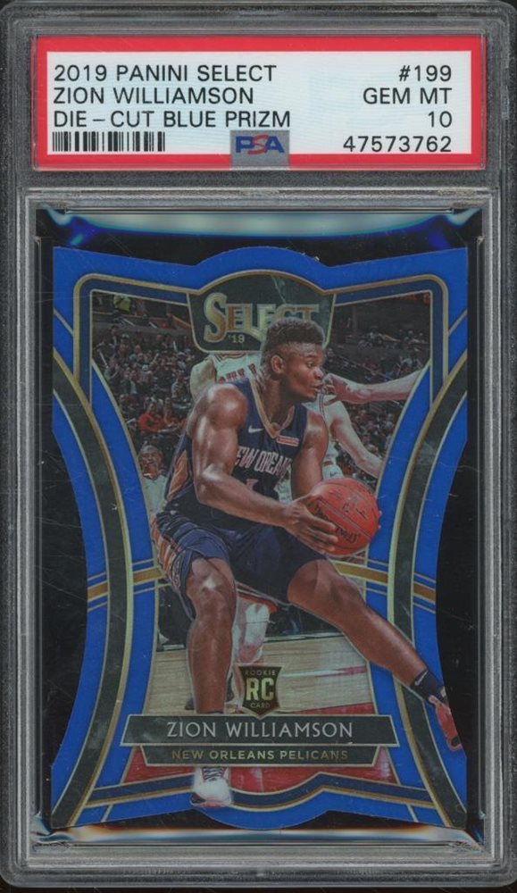 2019セレクト ザイオンウィリアムソン シルバープリズムルーキーカードPSA9 Auction Prices Realized Basketball Cards 2019 PANINI PRIZM