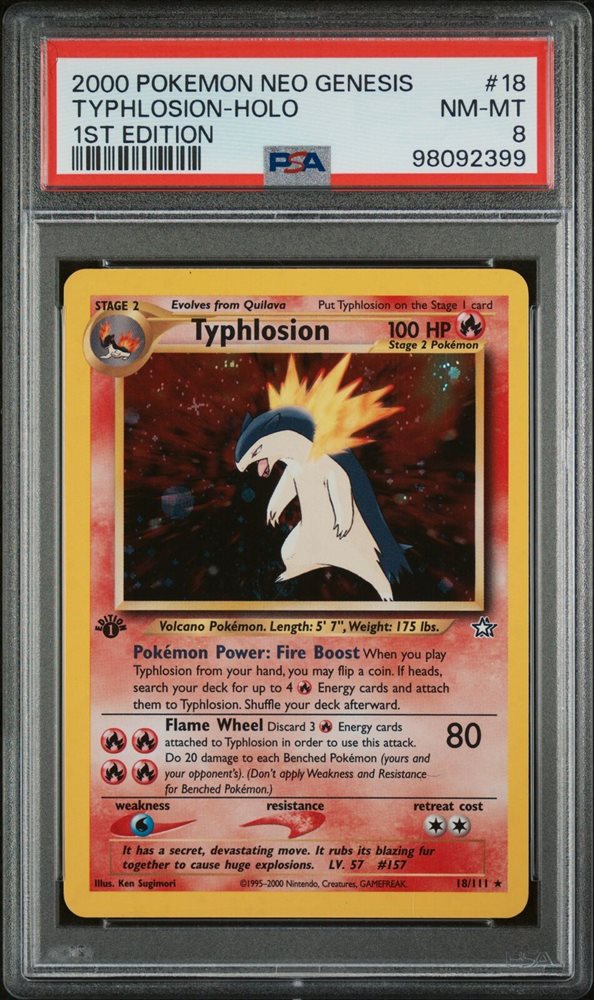 1999 初期 LIMITED EDITION1 海馬パック ヤランゾ PSA8 eBay Auction Item 305877238918 Tcg Cards 2000 Pokemon Neo Genesis