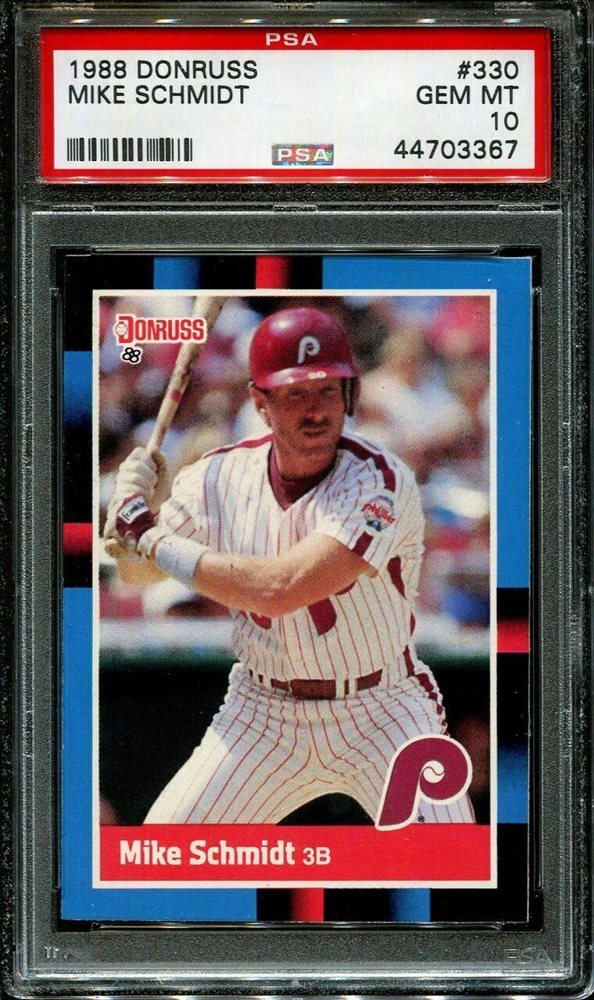 Auction Prices Realized Baseball Cards 1988 Donruss Mike Schmidt