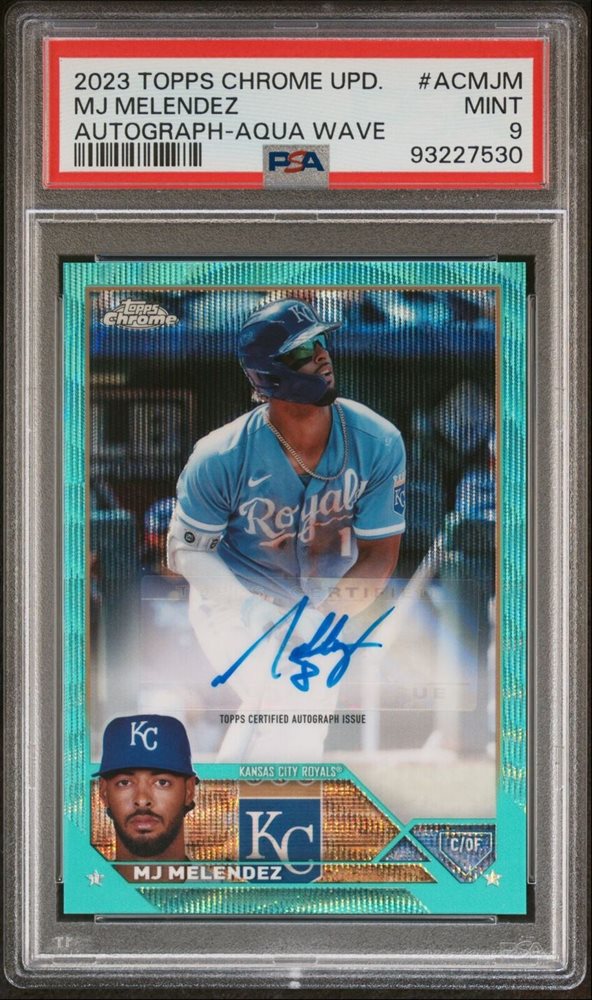 TOPPS DYNASTY MJ MELENDEZ auto WBC サイン Auction Prices Realized Baseball Cards 2023 TOPPS CHROME UPDATE