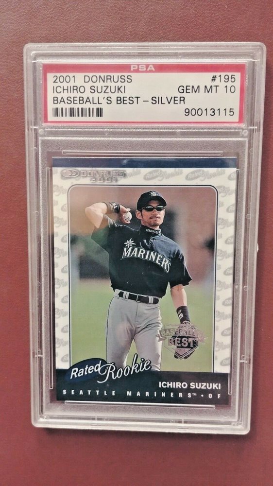 Ichiro Suzuki Autographed 2001 Topps Rookie Card #726