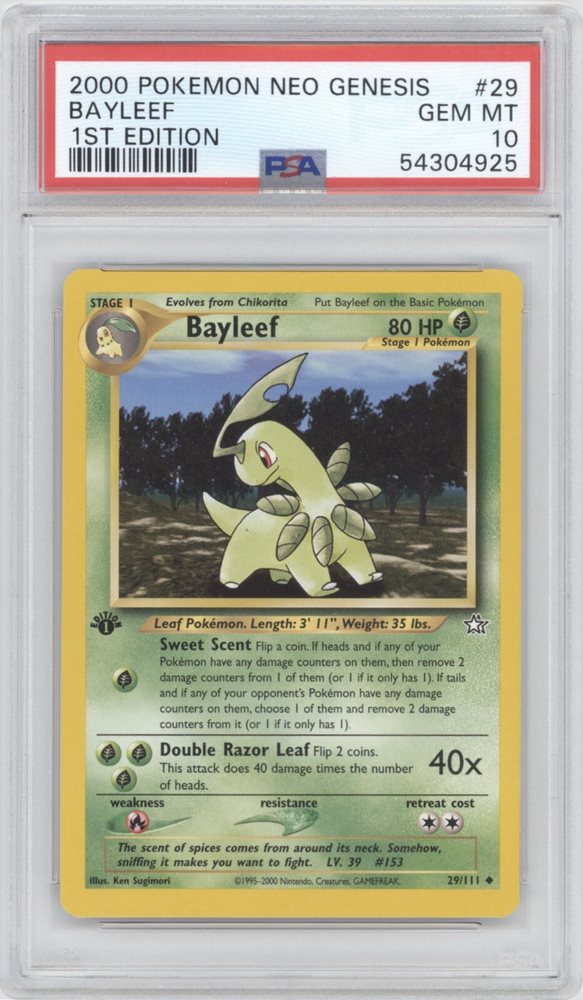 Auction Prices Realized Tcg Cards 2000 POKEMON NEO GENESIS