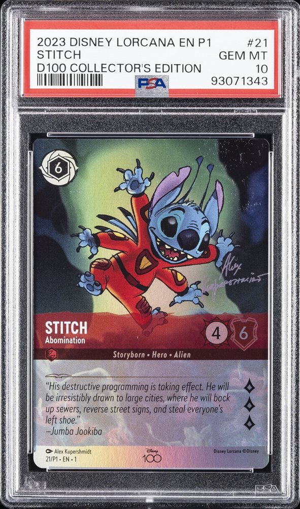 eBay Auction Item 305853594167 Tcg Cards 2023 Disney Lorcana En P1