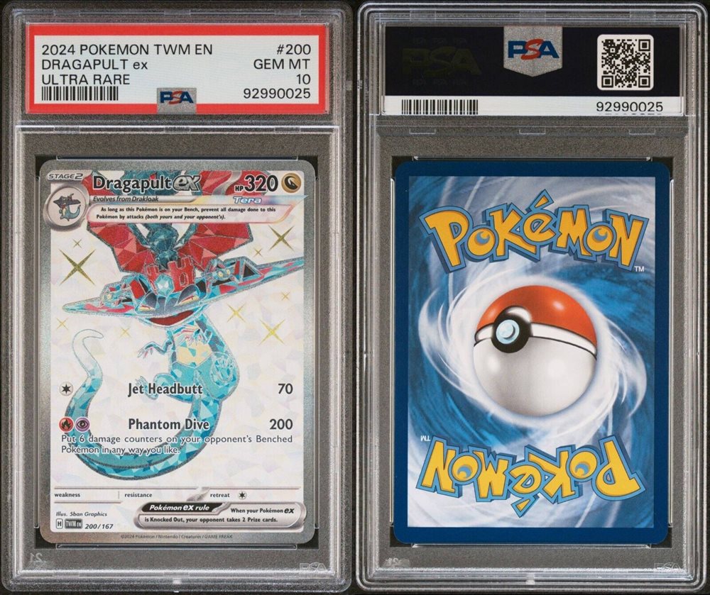 200 pokemon cards ebay 2023 POKEMON OBSIDIAN FLAMES PALAFIN ILLUSTRATION RARE #200 PSA 10 GEM main image 0