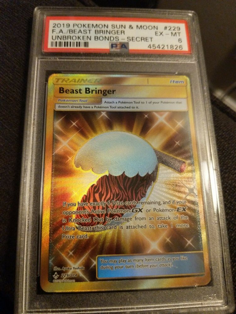 beast bringer pokemon card Beast Bringer (229/214) [Sun & Moon: Unbroken Bonds] – Gamers Paradise main image 1