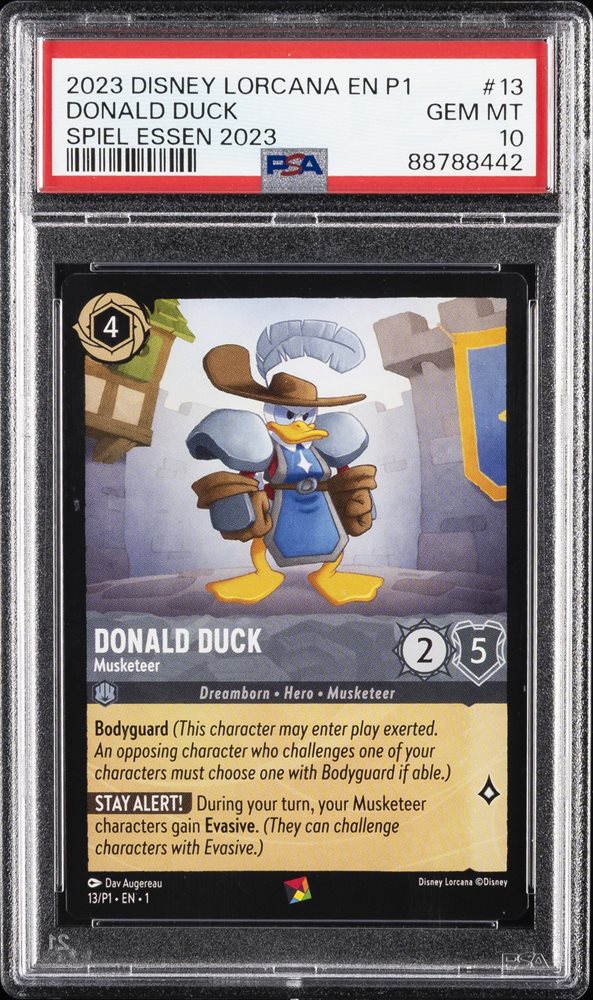 Auction Prices Realized Tcg Cards 2023 DISNEY LORCANA EN P1-PROMO