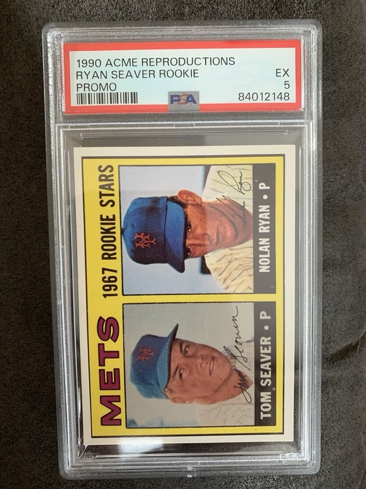 Auction Prices Realized Baseball Cards 1990 Acme Reproductions Ryan ...
