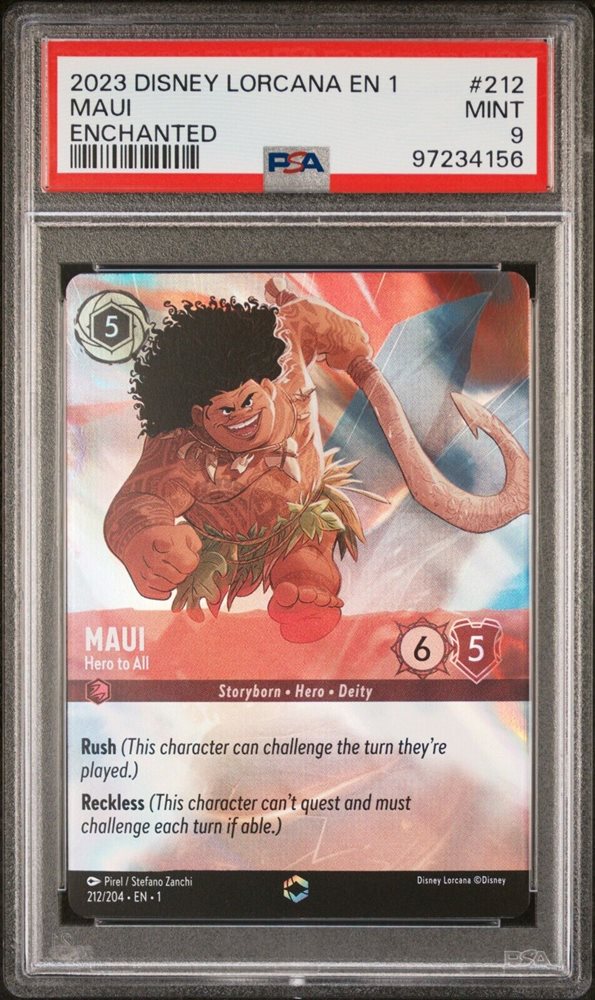 Auction Prices Realized Tcg Cards 2023 DISNEY LORCANA EN 1