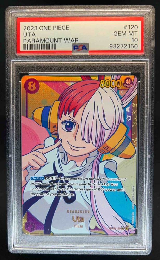 Auction Prices Realized Tcg Cards 2023 ONE PIECE OP02-PARAMOUNT