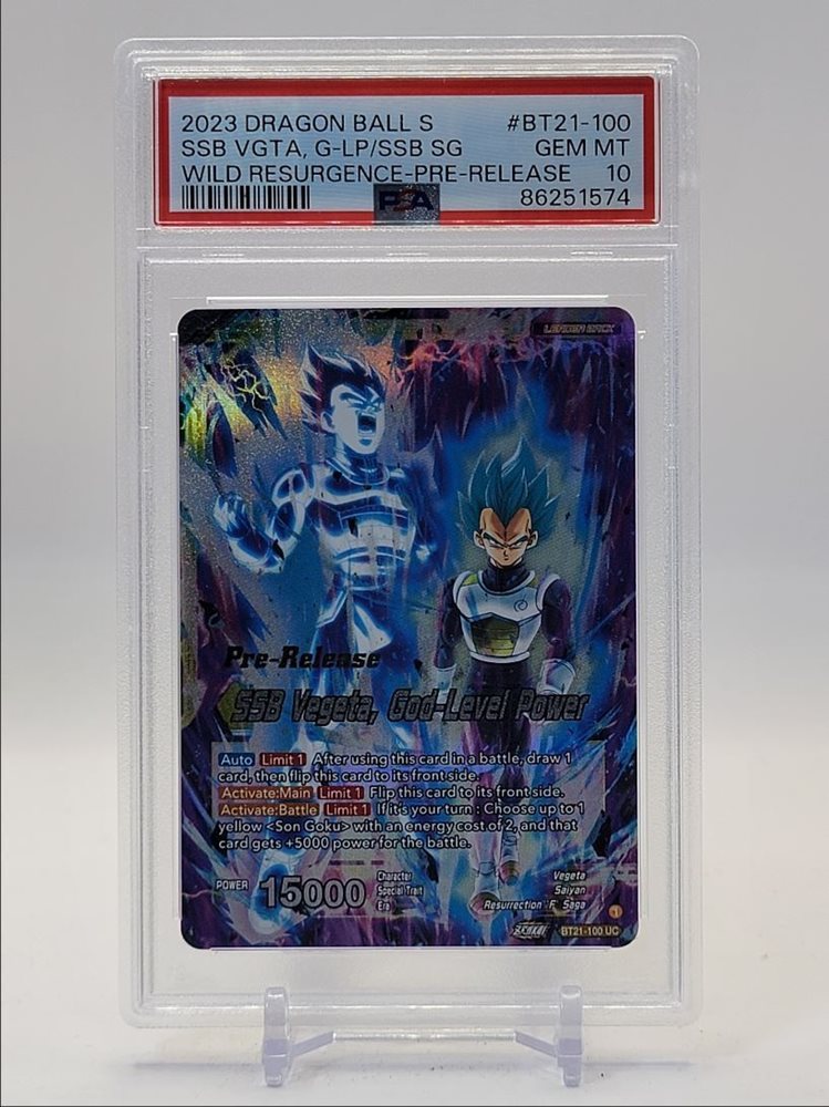 eBay Auction Item 276379927069 Tcg Cards 2023 Dragon Ball Super Card Game  Series 21 Wild Resurgence