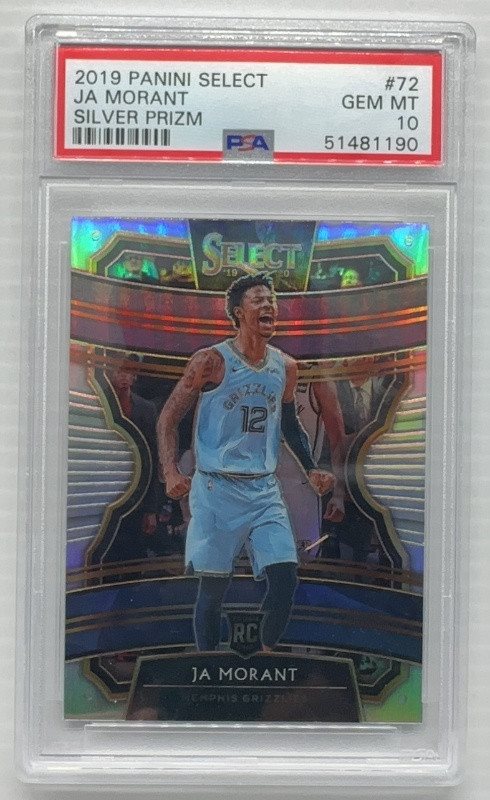 その他 PSA 10 PANINI SELECT SILVER RC JA MORANT PSA 10 PANINI SELECT SILVER RC JA MORANT NBAカード ルーキー
