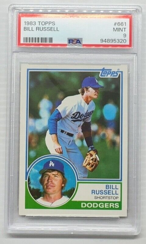 Auction Prices Realized Baseball Cards 1983 TOPPS Bill Russell