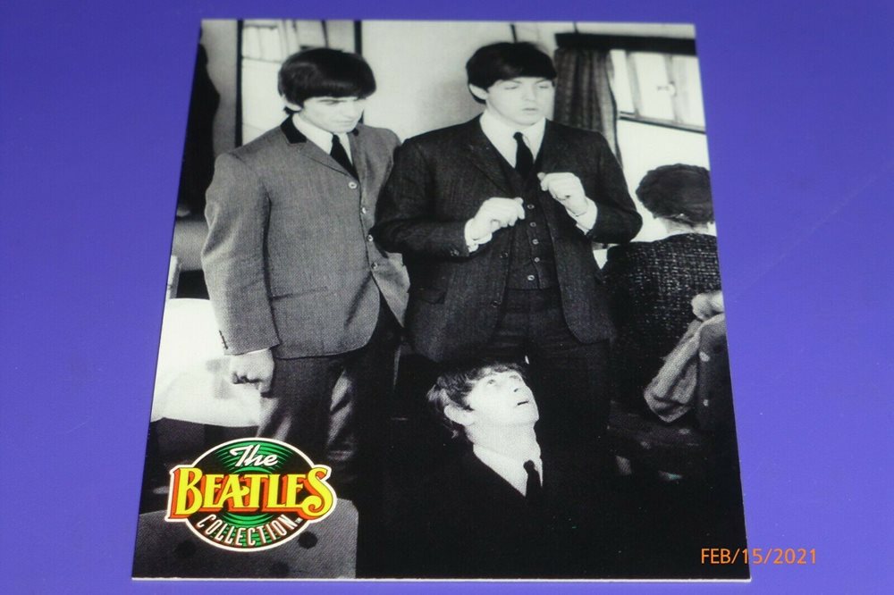THE BEATLES TRADING CARDS 1993 CARD 147 COLOR ORI