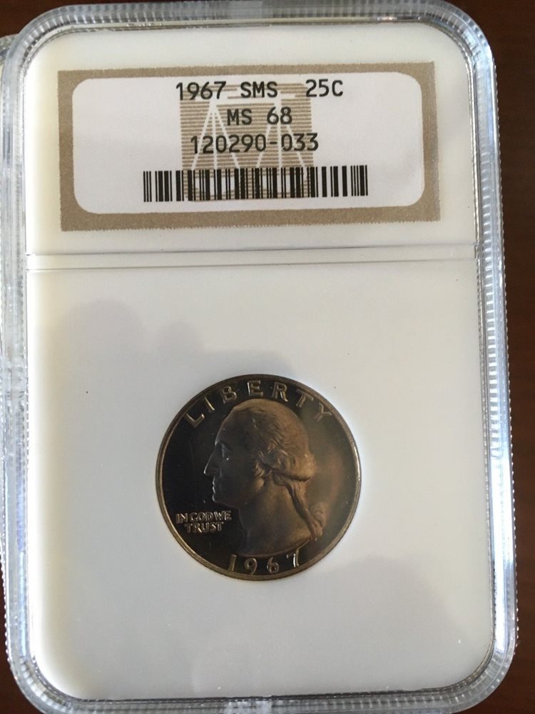 NGC Certified PF 67* 1973 S Washington 25c Proof