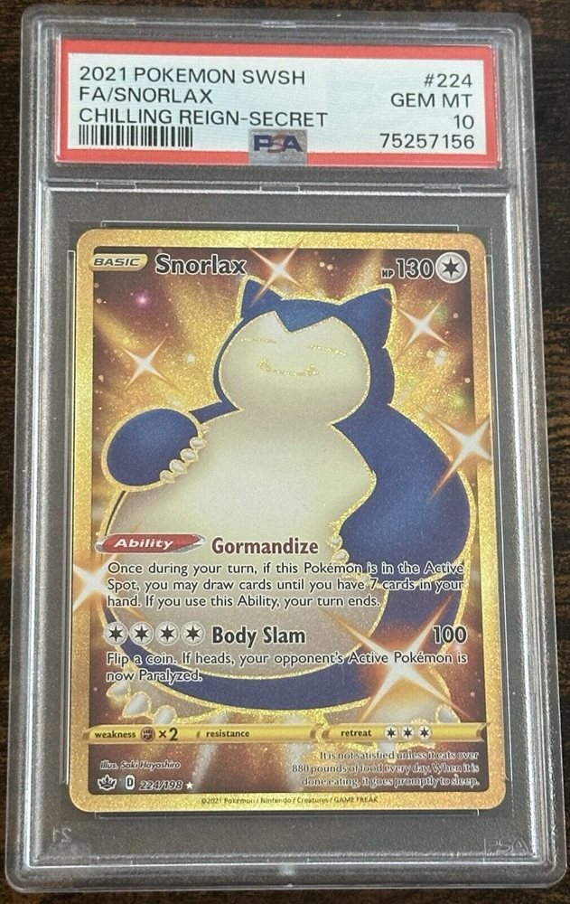 eBay Auction Item 126818994631 Tcg Cards 2021 Pokemon Sword & Shield  Chilling Reign