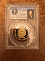 2007-S James Madison 4th President Presidential Dollar PCGS PR69DCAM