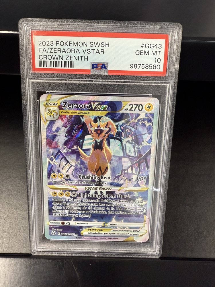 2023 ポケモンカード VSTAR セット PSA 10 💎PSA 10 GEM MINT 2023 Pokemon Crown Zenith ZACIAN VSTAR