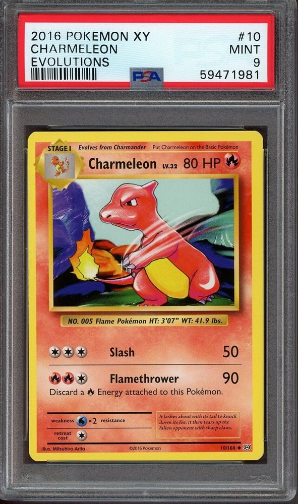 charmander 2016 pokemon card value 2016 Pokémon Evolutions Charmander 9/108 CGC 8.5 NM/Mint+ – Oblivion  Collectibles main image 1