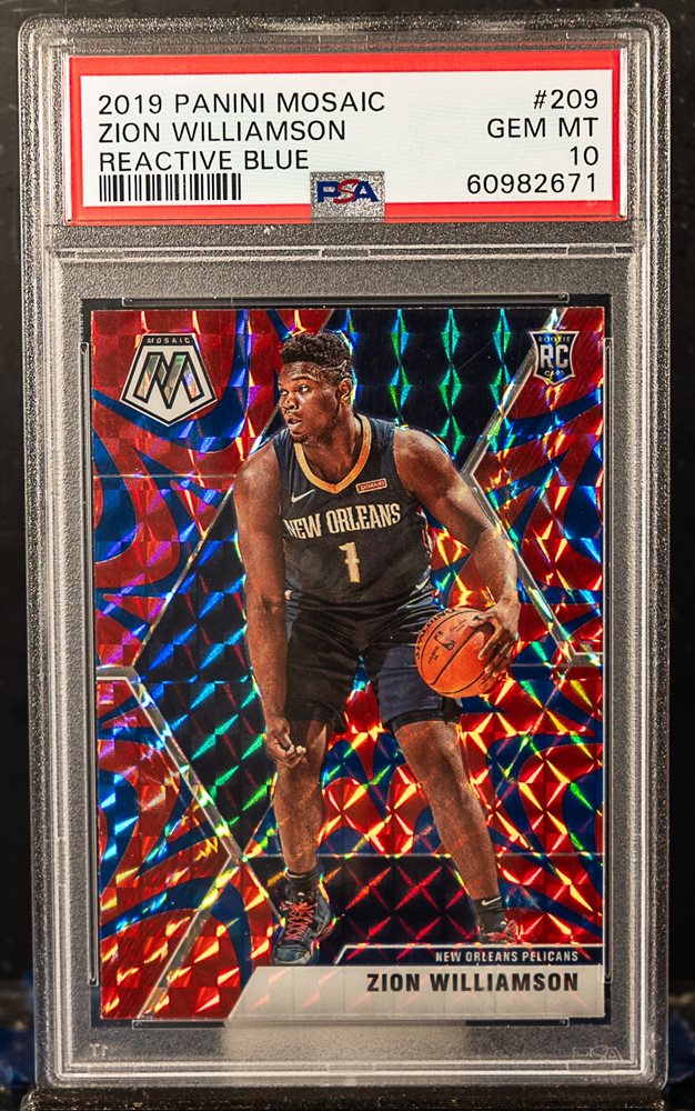Auction Prices Realized Basketball Cards 2019 PANINI MOSAIC Zion