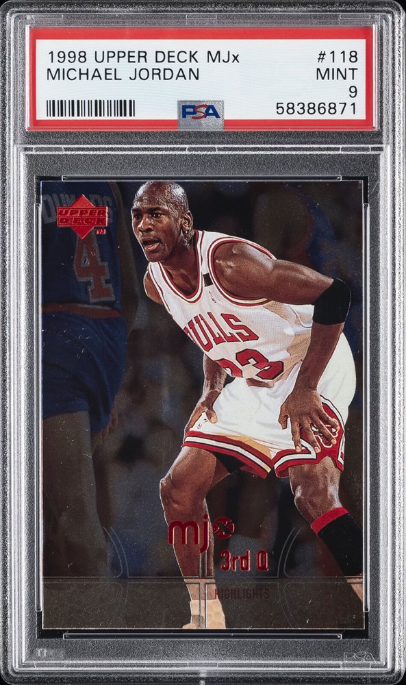 Auction Prices Realized Basketball Cards 1998 UPPER DECK MJx